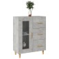 vidaXL Sideboard Betongrau 69,5x34x90 cm Holzwerkstoff vidaXL Sideboard Betongrau 69,5x34x90 cm Holzwerkstoff