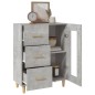 vidaXL Sideboard Betongrau 69,5x34x90 cm Holzwerkstoff vidaXL Sideboard Betongrau 69,5x34x90 cm Holzwerkstoff