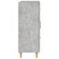 vidaXL Sideboard Betongrau 69,5x34x90 cm Holzwerkstoff vidaXL Sideboard Betongrau 69,5x34x90 cm Holzwerkstoff