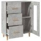 vidaXL Sideboard Betongrau 69,5x34x90 cm Holzwerkstoff vidaXL Sideboard Betongrau 69,5x34x90 cm Holzwerkstoff