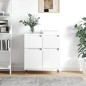 vidaXL Sideboard Weiß 60x35x70 cm Holzwerkstoff vidaXL Sideboard Weiß 60x35x70 cm Holzwerkstoff