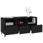 vidaXL TV-Schrank Schwarz 102x35x50 cm Holzwerkstoff vidaXL TV-Schrank Schwarz 102x35x50 cm Holzwerkstoff