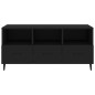 vidaXL TV-Schrank Schwarz 102x35x50 cm Holzwerkstoff vidaXL TV-Schrank Schwarz 102x35x50 cm Holzwerkstoff
