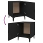 vidaXL Nachttische 2 Stk. Schwarz Holzwerkstoff vidaXL Nachttische 2 Stk. Schwarz Holzwerkstoff