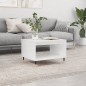 vidaXL Couchtisch Weiß 60x50x40 cm Holzwerkstoff vidaXL Couchtisch Weiß 60x50x40 cm Holzwerkstoff