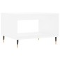 vidaXL Couchtisch Weiß 60x50x40 cm Holzwerkstoff vidaXL Couchtisch Weiß 60x50x40 cm Holzwerkstoff