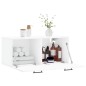 vidaXL Wandschrank Weiß 80x36,5x35 cm Holzwerkstoff vidaXL Wandschrank Weiß 80x36,5x35 cm Holzwerkstoff