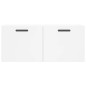 vidaXL Wandschrank Weiß 80x36,5x35 cm Holzwerkstoff vidaXL Wandschrank Weiß 80x36,5x35 cm Holzwerkstoff