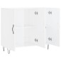 vidaXL Sideboard Weiß 90x34x80 cm Holzwerkstoff vidaXL Sideboard Weiß 90x34x80 cm Holzwerkstoff