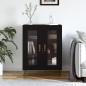 vidaXL Sideboard Schwarz 69,5x34x90 cm Holzwerkstoff vidaXL Sideboard Schwarz 69,5x34x90 cm Holzwerkstoff