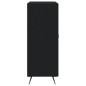 vidaXL Sideboard Schwarz 69,5x34x90 cm Holzwerkstoff vidaXL Sideboard Schwarz 69,5x34x90 cm Holzwerkstoff