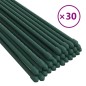vidaXL Pflanzenstützen 30 Stk. Grün 180 cm Stahl vidaXL Pflanzenstützen 30 Stk. Grün 180 cm Stahl