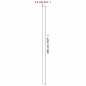 vidaXL Pflanzenstützen 30 Stk. Grün 180 cm Stahl vidaXL Pflanzenstützen 30 Stk. Grün 180 cm Stahl