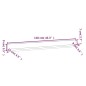 vidaXL Wandregale 2 Stk. Grau 110x11x9 cm Massivholz Kiefer vidaXL Wandregale 2 Stk. Grau 110x11x9 cm Massivholz Kiefer