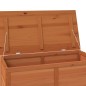 vidaXL Outdoor-Kissenbox Braun 100x50x56 cm Massivholz Tanne vidaXL Outdoor-Kissenbox Braun 100x50x56 cm Massivholz Tanne