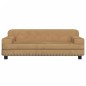 Hundebett Braun 90x53x30 cm Samt Hundebett Braun 90x53x30 cm Samt
