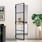 vidaXL Innentür Schwarz 76x201,5 cm Hartglas & Aluminium Schlank vidaXL Innentür Schwarz 76x201,5 cm Hartglas & Aluminium Schlank