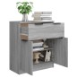 vidaXL Sideboard Grau Sonoma 60x30x70 cm Holzwerkstoff vidaXL Sideboard Grau Sonoma 60x30x70 cm Holzwerkstoff