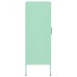 vidaXL Lagerschrank Minzgrün 80x35x101,5 cm Stahl vidaXL Lagerschrank Minzgrün 80x35x101,5 cm Stahl