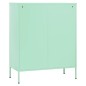 vidaXL Lagerschrank Minzgrün 80x35x101,5 cm Stahl vidaXL Lagerschrank Minzgrün 80x35x101,5 cm Stahl