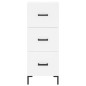 vidaXL Sideboard Weiß 34,5x34x90 cm Holzwerkstoff vidaXL Sideboard Weiß 34,5x34x90 cm Holzwerkstoff