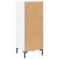 vidaXL Sideboard Weiß 34,5x34x90 cm Holzwerkstoff vidaXL Sideboard Weiß 34,5x34x90 cm Holzwerkstoff