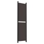 vidaXL 5-tlg. Paravent Braun 250x200 cm Stoff vidaXL 5-tlg. Paravent Braun 250x200 cm Stoff
