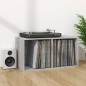 vidaXL Schallplatten-Box Grau Sonoma 71x34x36cm Holzwerkstoff vidaXL Schallplatten-Box Grau Sonoma 71x34x36cm Holzwerkstoff