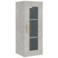 vidaXL Hängeschrank Betongrau 34,5x34x90 cm vidaXL Hängeschrank Betongrau 34,5x34x90 cm