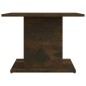 vidaXL Couchtisch Räuchereiche 55,5x55,5x40 cm Holzwerkstoff vidaXL Couchtisch Räuchereiche 55,5x55,5x40 cm Holzwerkstoff