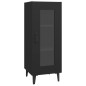 vidaXL Sideboard Schwarz 34,5x34x90 cm Holzwerkstoff vidaXL Sideboard Schwarz 34,5x34x90 cm Holzwerkstoff