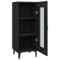 vidaXL Sideboard Schwarz 34,5x34x90 cm Holzwerkstoff vidaXL Sideboard Schwarz 34,5x34x90 cm Holzwerkstoff