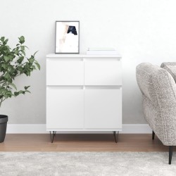 vidaXL Sideboard Weiß 60x35x70 cm Holzwerkstoff