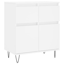vidaXL Sideboard Weiß 60x35x70 cm Holzwerkstoff