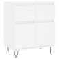 vidaXL Sideboard Weiß 60x35x70 cm Holzwerkstoff vidaXL Sideboard Weiß 60x35x70 cm Holzwerkstoff