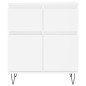 vidaXL Sideboard Weiß 60x35x70 cm Holzwerkstoff vidaXL Sideboard Weiß 60x35x70 cm Holzwerkstoff