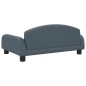 Hundebett Dunkelgrau 70x45x30 cm Stoff Hundebett Dunkelgrau 70x45x30 cm Stoff