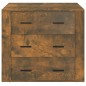 vidaXL Sideboard Räuchereiche 80x33x70 cm Holzwerkstoff vidaXL Sideboard Räuchereiche 80x33x70 cm Holzwerkstoff