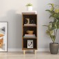 vidaXL Sideboard Braun Eichen-Optik 34,5x32,5x90 cm Holzwerkstoff vidaXL Sideboard Braun Eichen-Optik 34,5x32,5x90 cm Holzwerkstoff