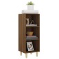 vidaXL Sideboard Braun Eichen-Optik 34,5x32,5x90 cm Holzwerkstoff vidaXL Sideboard Braun Eichen-Optik 34,5x32,5x90 cm Holzwerkstoff