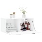 vidaXL Wandschrank Weiß 80x36,5x35 cm Holzwerkstoff vidaXL Wandschrank Weiß 80x36,5x35 cm Holzwerkstoff