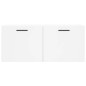 vidaXL Wandschrank Weiß 80x36,5x35 cm Holzwerkstoff vidaXL Wandschrank Weiß 80x36,5x35 cm Holzwerkstoff