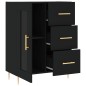 vidaXL Sideboard Schwarz 69,5x34x90 cm Holzwerkstoff vidaXL Sideboard Schwarz 69,5x34x90 cm Holzwerkstoff