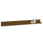 vidaXL Wandregale 2 Stk. Honigbraun 110x11x9 cm Massivholz Kiefer vidaXL Wandregale 2 Stk. Honigbraun 110x11x9 cm Massivholz Kiefer
