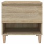vidaXL Nachttisch Sonoma-Eiche 50x46x50 cm Holzwerkstoff vidaXL Nachttisch Sonoma-Eiche 50x46x50 cm Holzwerkstoff