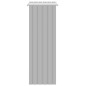 Voliere Grau 115x78x200 cm Verzinkter Stahl Voliere Grau 115x78x200 cm Verzinkter Stahl