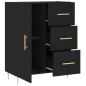vidaXL Sideboard Schwarz 69,5x34x90 cm Holzwerkstoff vidaXL Sideboard Schwarz 69,5x34x90 cm Holzwerkstoff