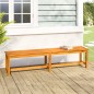 vidaXL Gartenbank 180x35x45 cm Massivholz Akazie vidaXL Gartenbank 180x35x45 cm Massivholz Akazie