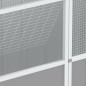 Voliere Grau 115x78x200 cm Verzinkter Stahl Voliere Grau 115x78x200 cm Verzinkter Stahl