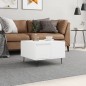vidaXL Couchtisch Weiß 55x55x36,5 cm Holzwerkstoff vidaXL Couchtisch Weiß 55x55x36,5 cm Holzwerkstoff